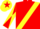 Red, Yellow sash, diabolo on sleeves, Yellow cap, Red star