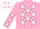 Pink, white stars