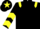 Black, Yellow epaulets, chevrons on sleeves, Black cap, Yellow star