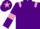 Purple, Mauve epaulets, armlets and star on cap