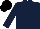 Dark Blue, Black cap