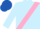 Light Blue, Pink sash, Royal Blue cap
