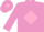 Mauve, Pink diamond and diamond on cap