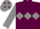 Maroon, Grey triple diamond and sleeves, Grey cap, Maroon diamonds