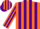 Orange and Purple stripes