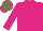 Cerise, Green check cap