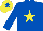 ROYAL BLUE, yellow star, yellow cap, royal blue star
