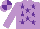 Mauve, Purple stars, quartered cap