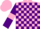 Pink and Purple check, Purple sleeves, Pink armlets