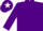 PURPLE, purple cap, white star