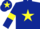 Dark Blue, Yellow star, armlets and star on cap