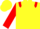 Yellow, Red epaulets and sleeves