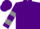 Purple, Grey hooped sleeves