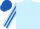 Light Blue, Royal Blue striped sleeves, Royal Blue cap