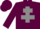Maroon, Grey Cross of Lorraine