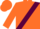Orange, Maroon sash