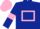 Dark Blue, Pink hollow box, armlets and cap