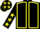 Black, Yellow seams, Black sleeves, Yellow stars and stars on cap