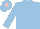 LIGHT BLUE, light blue cap, pink star