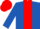 Royal Blue, Red stripe, Red cap