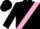 Black, Pink sash