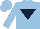 Light Blue, Dark Blue inverted triangle
