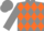 Grey and Orange diamonds, Grey sleeves