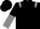 Black, Grey epaulets, halved sleeves