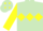 Light Green, Yellow triple diamond, sleeves and diamonds on cap