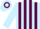 Light Blue and Maroon stripes, Light Blue sleeves, hooped cap