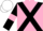 Pink, Black cross belts, Black sleeves, Pink armlets, White cap