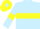 Light Blue, Yellow hoop and armlets, Yellow cap, Light Blue diamond