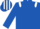 ROYAL BLUE,white epaulettes,lt.and dk.blue striped cap