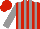 RED & GREY STRIPES, grey sleeves, red cap