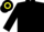 BLACK, yellow cap, black hoop