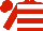 Red, White Hoops
