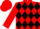 Red, Black Diamonds, Red Cap