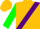 Gold, Purple Sash, Green Sleeves