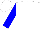 White, Blue Sleeves