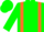GREEN, Orange Braces