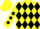 Yellow, Black Diamonds