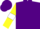 Purple, Yellow sleeves, White armlets