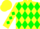 Yellow, Green Diamonds