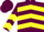 Maroon, Yellow Chevrons