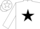 White, Green and Black Star