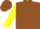 Brown, Yellow Sleeves
