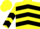 Yellow, Black Chevrons
