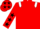 Red, White epaulets, Red sleeves, Black stars and stars on cap