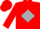 Red, Silver Diamond Belt