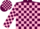 Maroon and Pink check